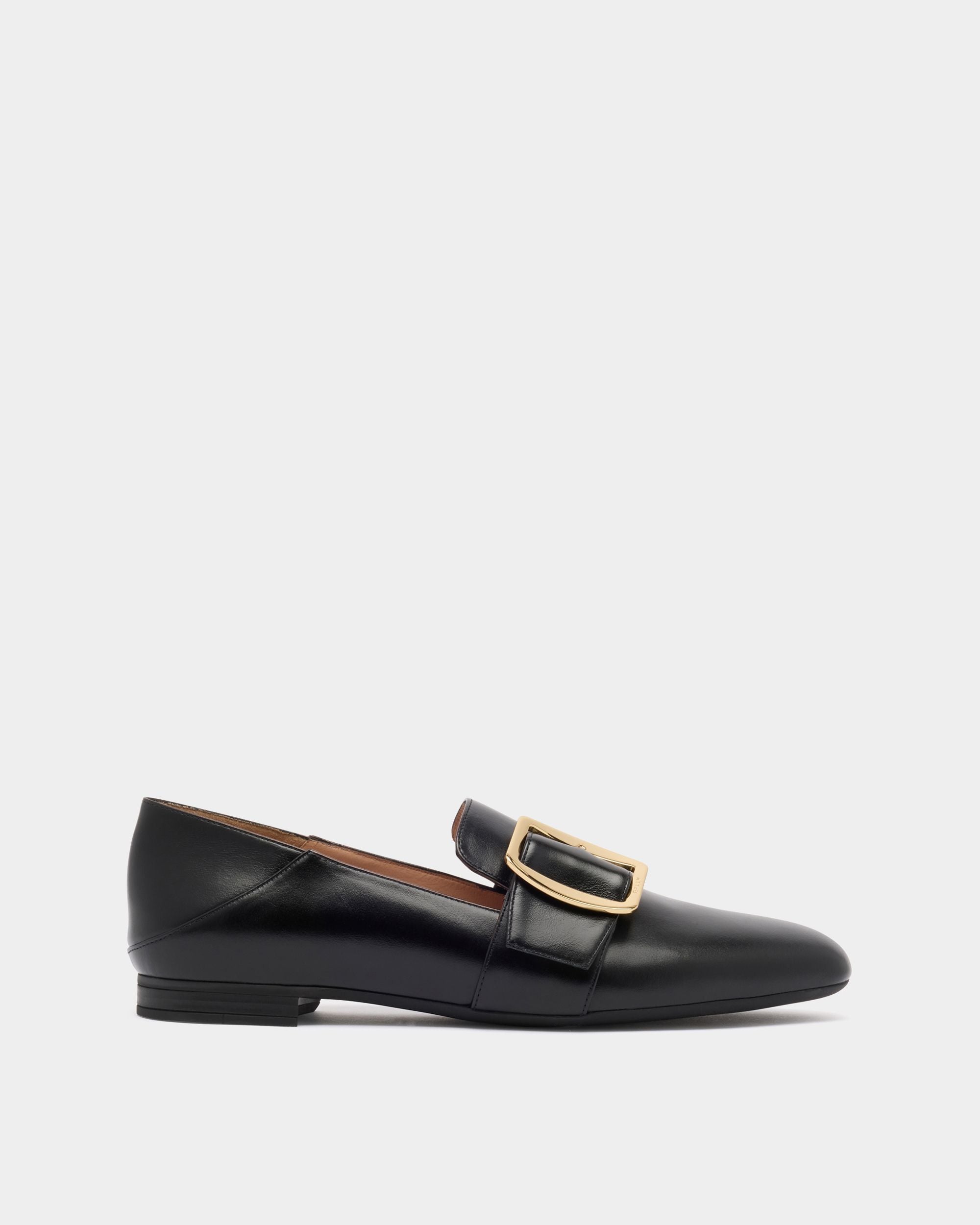 Bally Boucle Slipper Aus Schwarzem Leder