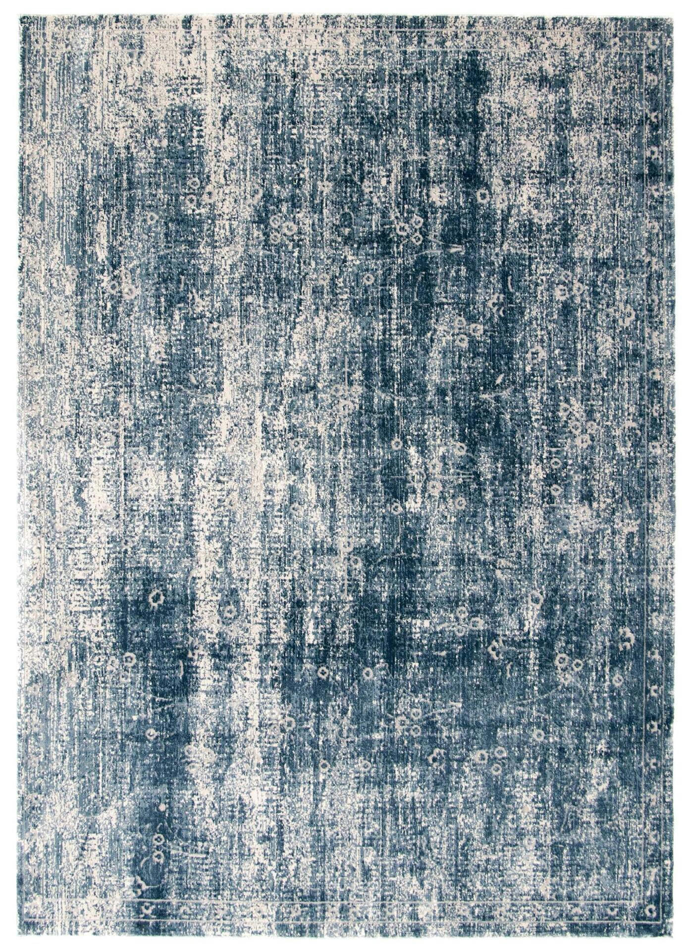 ECARPET Isla Indoor Area Rug, Blue, Assorted Sizes