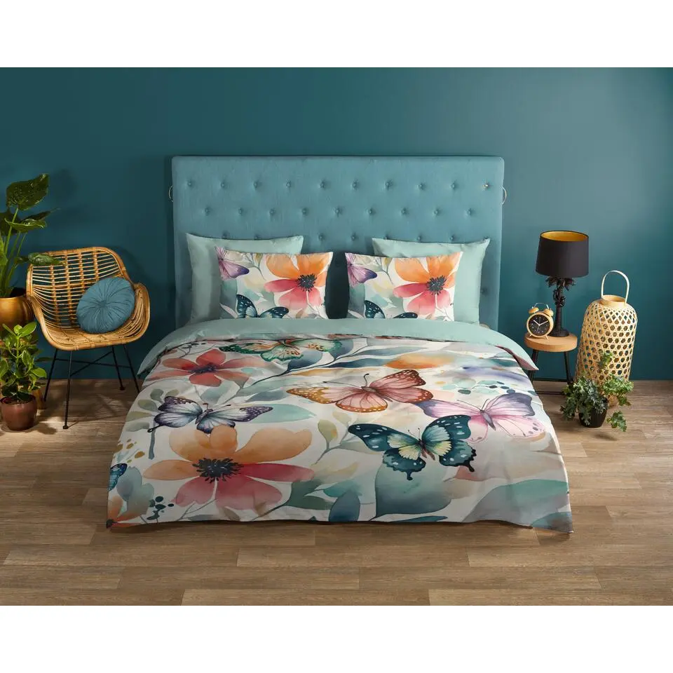 Good Morning Vallee Dekbedovertrek Multi-2-persoons (200 x 200/220 cm)