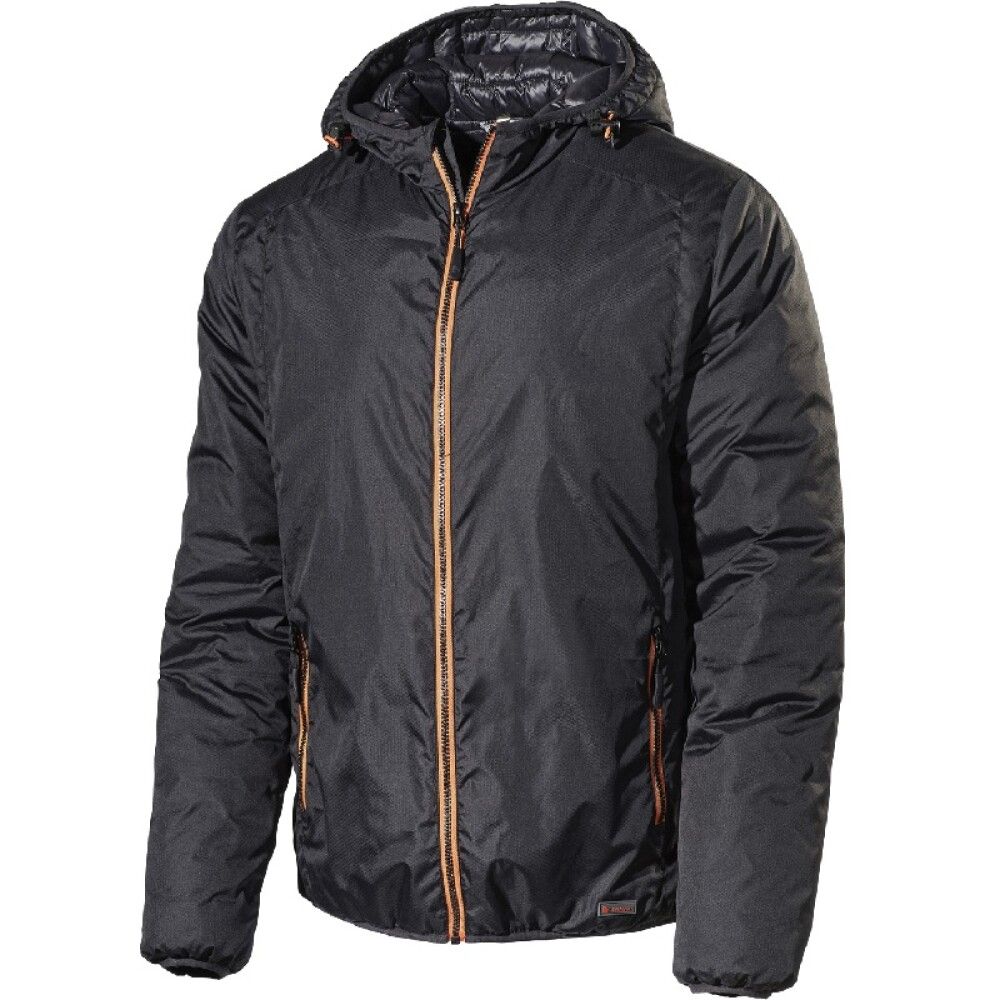 JAKKE L.BRADOR 2007P SVART STR XL