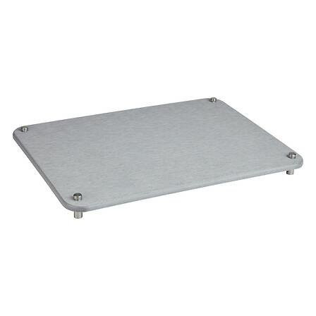 TACA KUCHENNA 40x30 cm Z DIATOMITU szara elegancka
