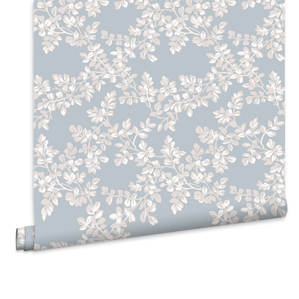 Laura Ashley Vliesbehang - Burnham Pale Seaspray - 10mx52cm