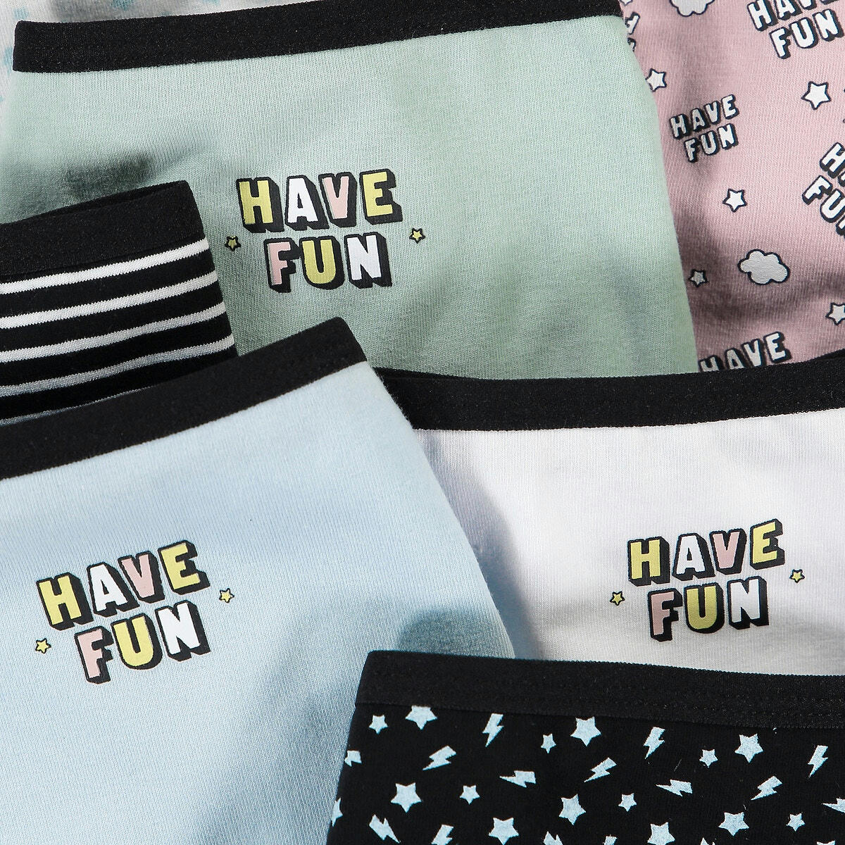 Lot de 7 culottes en coton