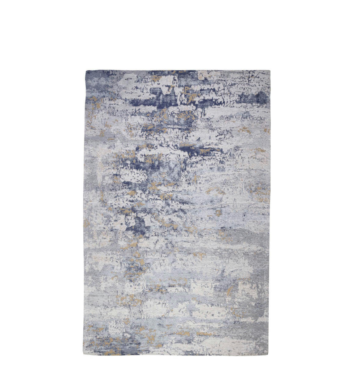 - Tapis en tissu bleu 140 x 200 cm