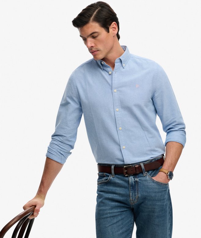Preppy Oxford Long Sleeve Shirt