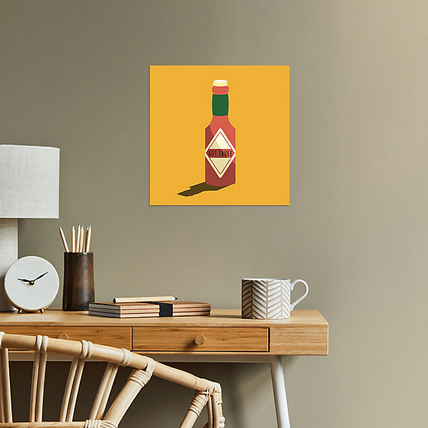 Affiche bouteille 
