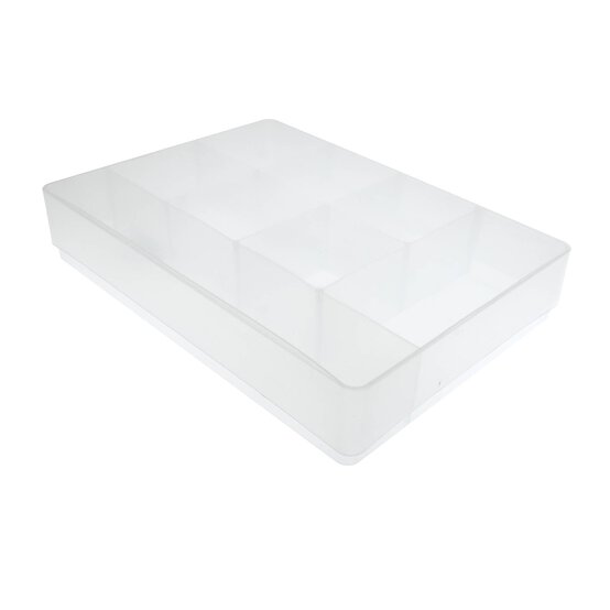 Large Compartment Craft Storage Box 30cm x 21cm x 5cm