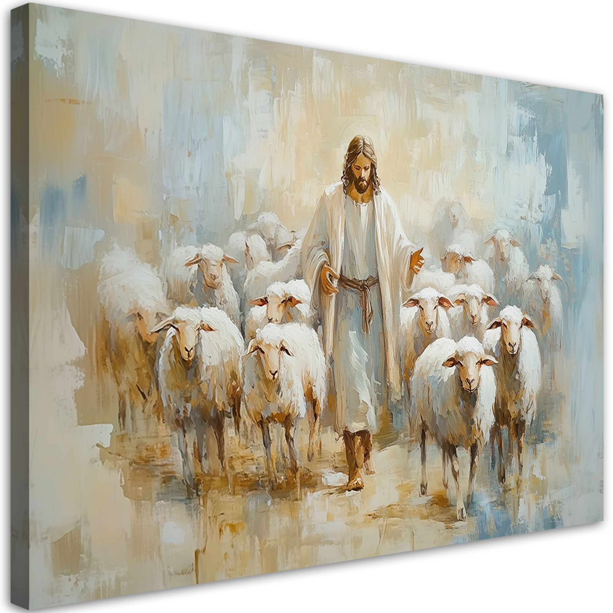 Feeby Obraz religijny, Jezus Dobry Pasterz 60x40