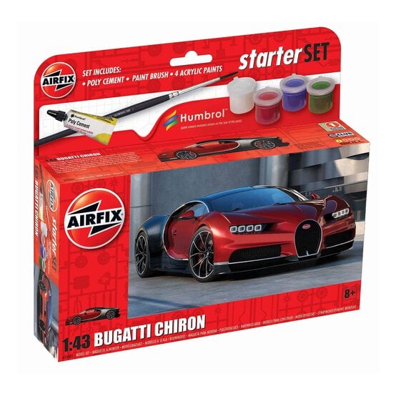 Airfix Bugatti Chiron Starter Set 1:43
