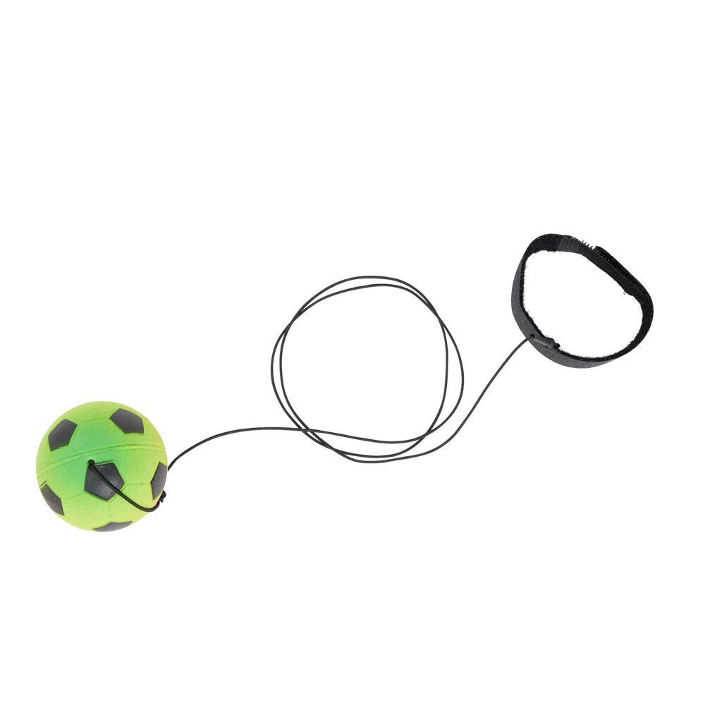 Balle rebondissante Ø6cm avec bracelet scratch