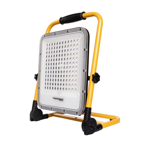 Naświetlacz LED bateryjny Germina 100W IP65   tryb awaryjny 1szt.