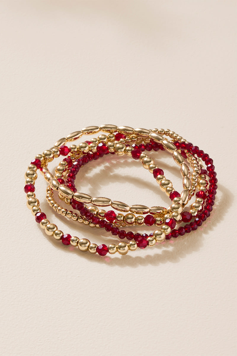 Meghan Beaded Bracelet Set