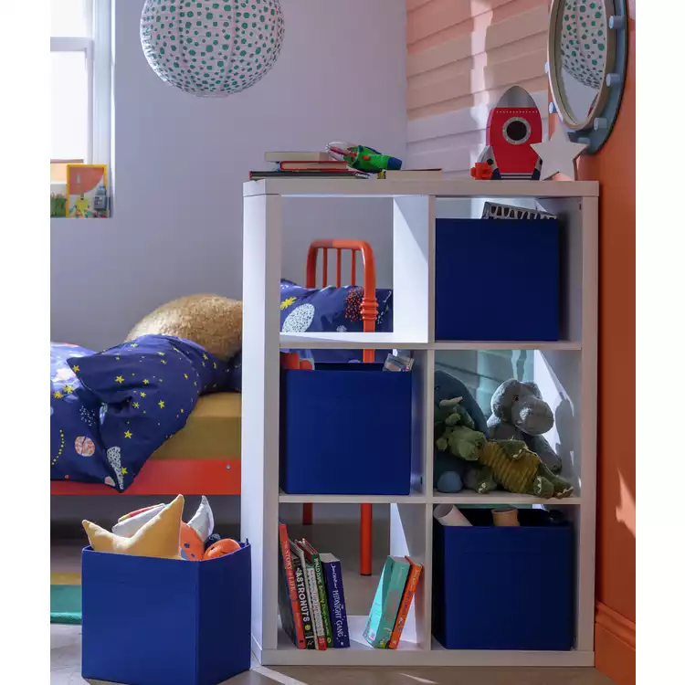 Habitat Set of 4 Kids Boxes - Blue