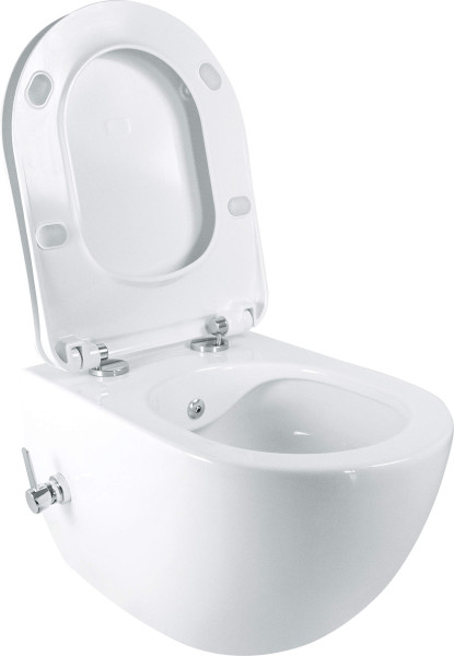 DEANTE Miska WC z funkcją bidetu - z baterią mieszaczową