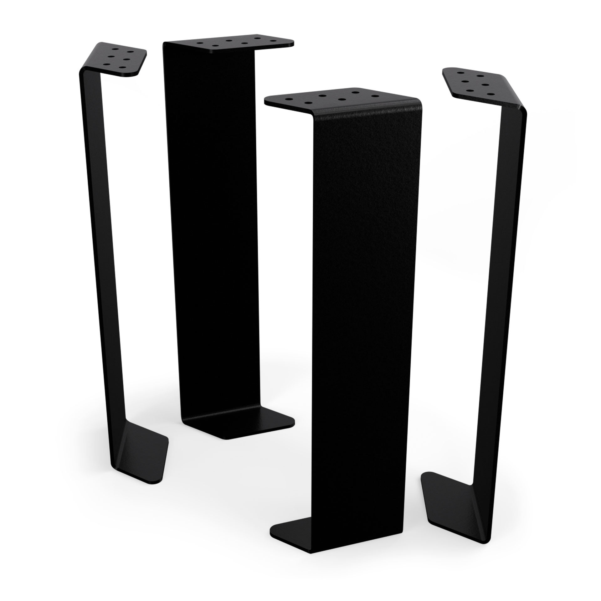 Nogi Do Stołu 45×10 cmLoftowe LIGHT 4 szt. NG021B