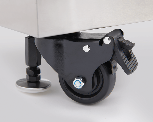 BeefEater 7000 Premium 4 Burner Flame Failure BBQ on Side Burner Cart