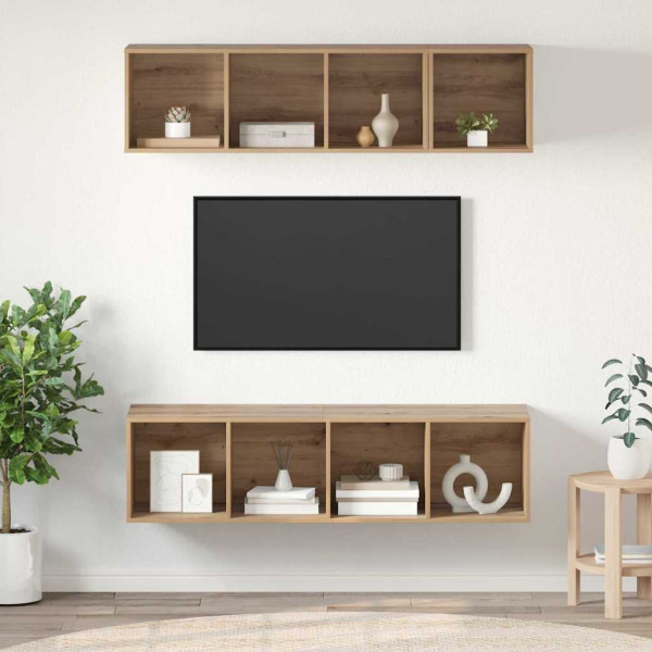 Zestaw szafek RTV 3 szt. dąb artisan