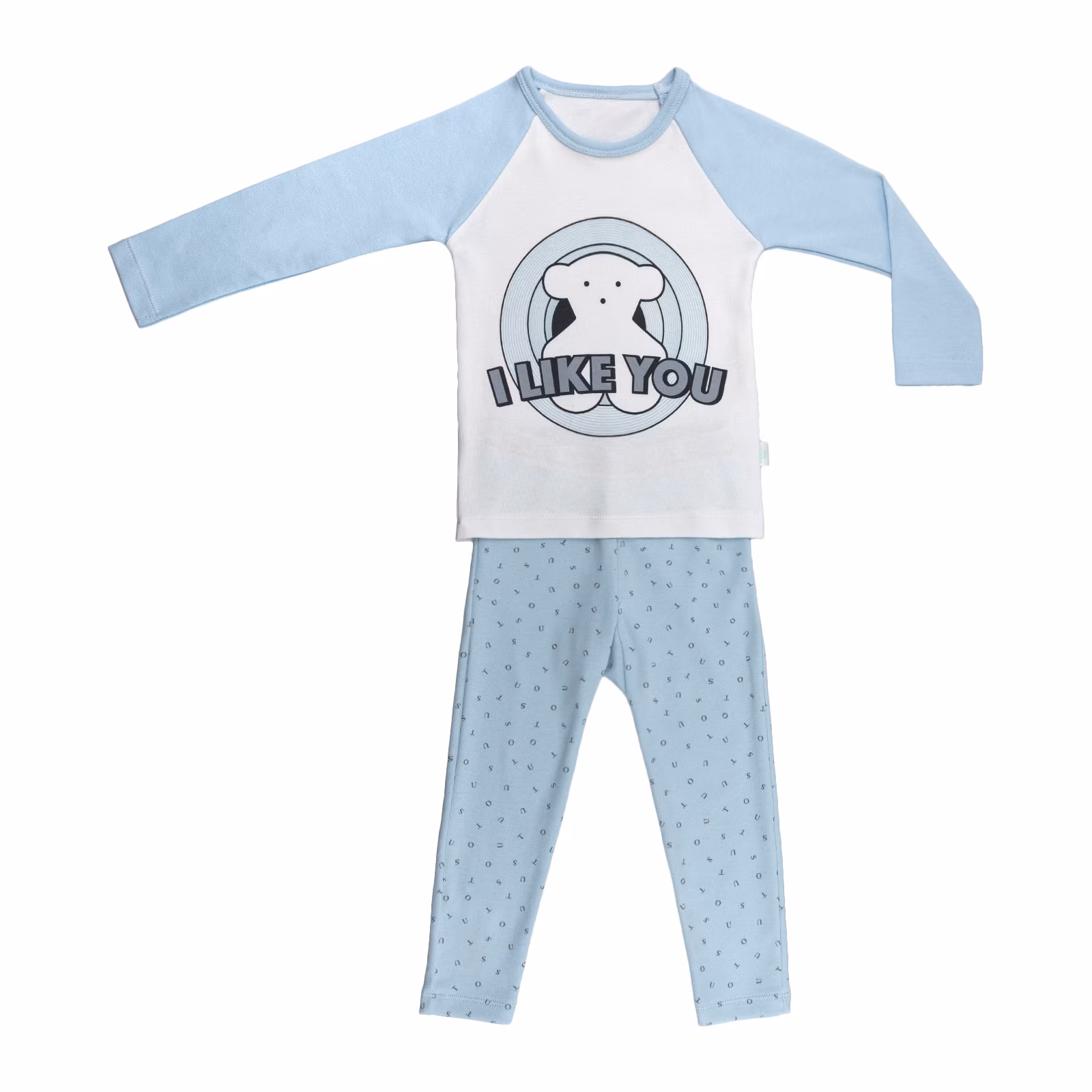 Pijama Party Azul Celeste