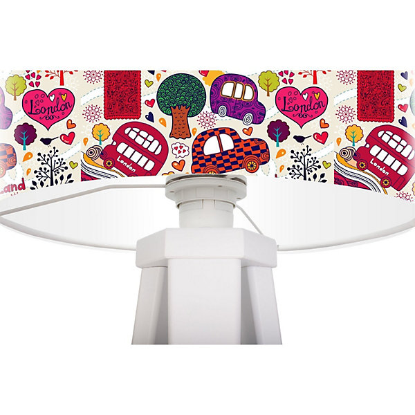 Lampe de chevet kids foto-021 30 x 30 x 45 cm Blanc