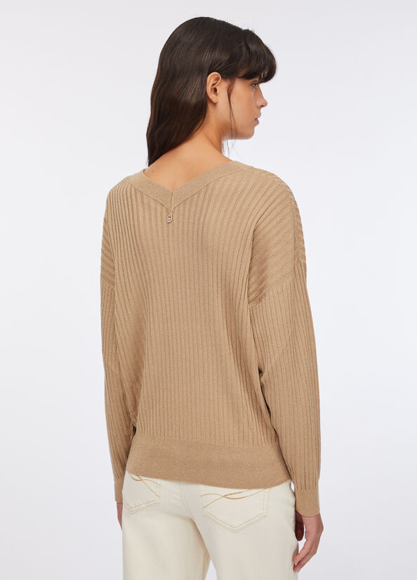 Maglia con scollo a V