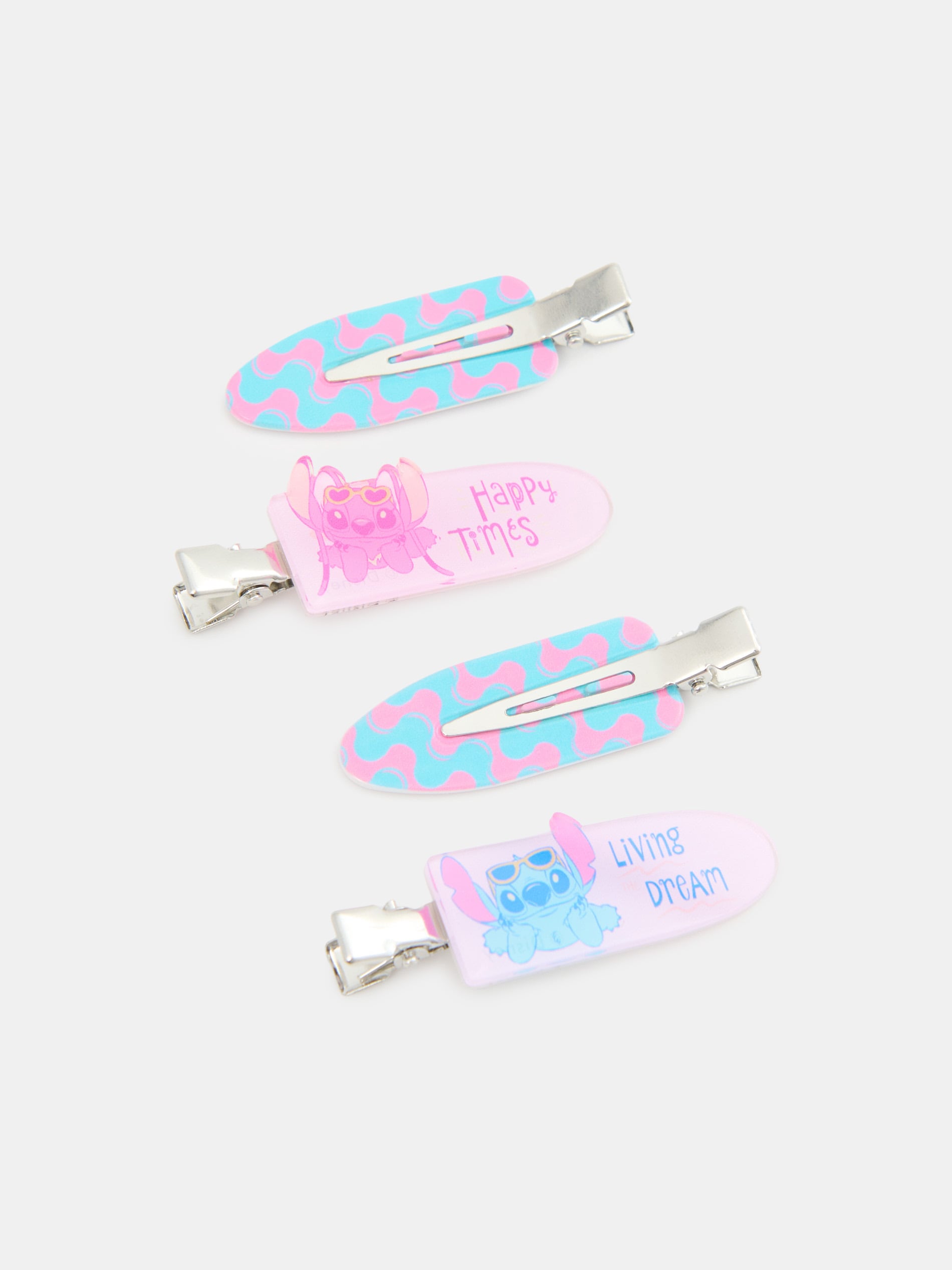 Zestaw spinek do włosów Lilo & Stitch 4 pack