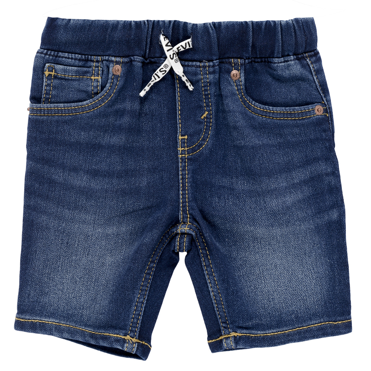Levi's - SKINNY PULL-ON DOBBY SHORT - Blue / Dark