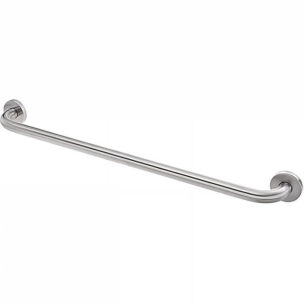 Barre de relèvement et appui droite PMR normes handicapé SANINDUSA NewWCCare 80 inox brossé