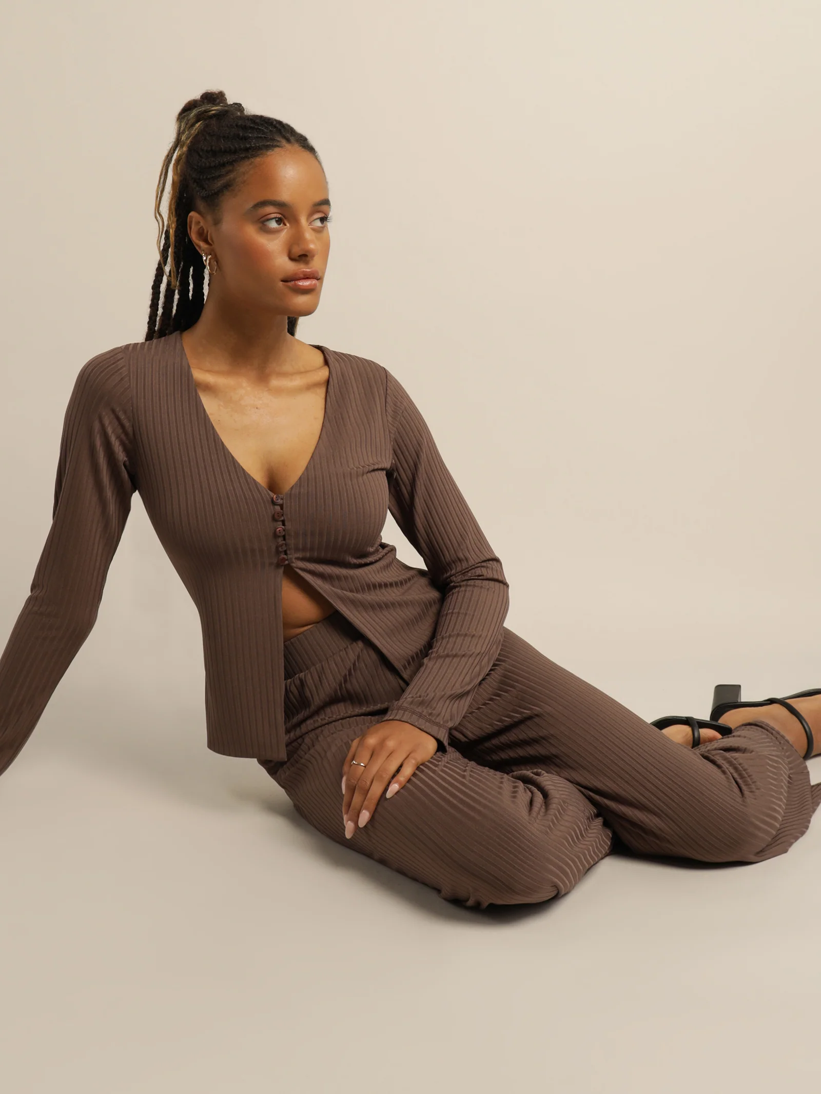Lila Rib Pants