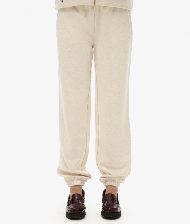 Essential Logo Half Brushed Joggers