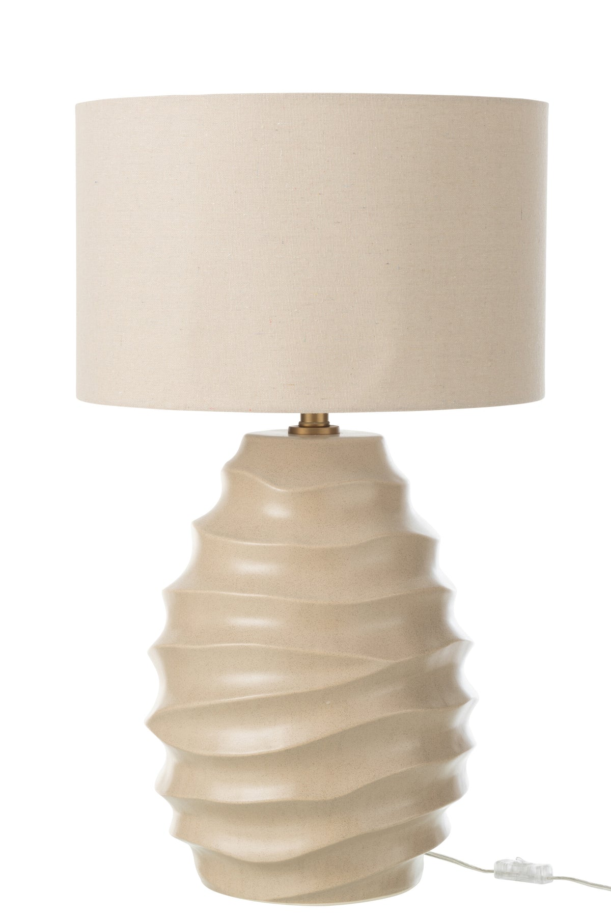 J-Line lamp Golf - keramiek - beige