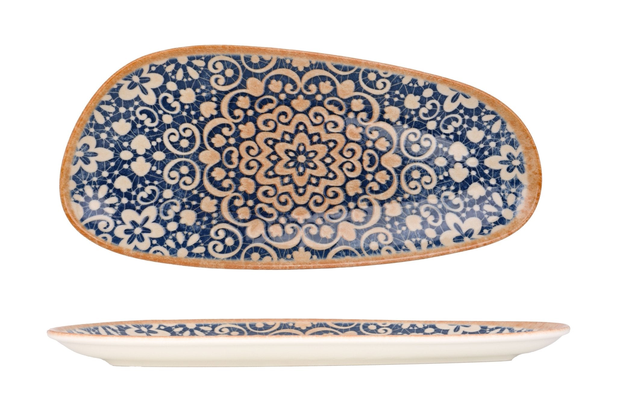 Bonna Serveerschaal - Alhambra - Porselein - 36 cm - set van 2