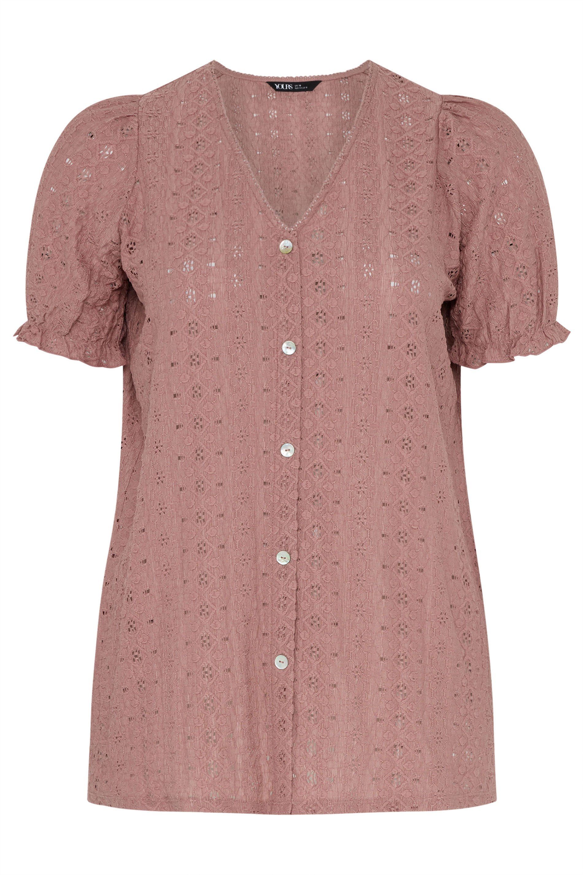 Yours Broderie Anglaise Blouse