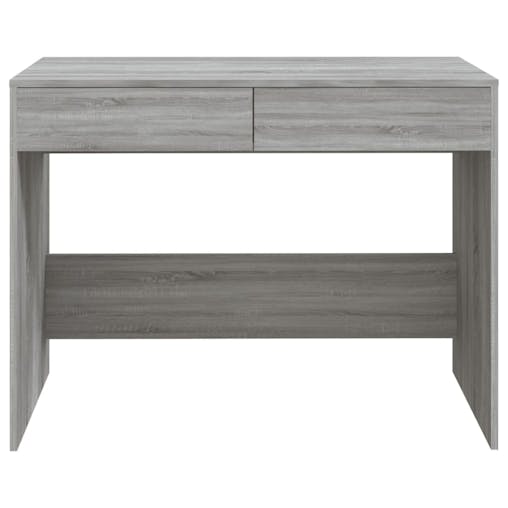 NNEVL Desk Grey Sonoma 101x50x76.5 cm Engineered Wood