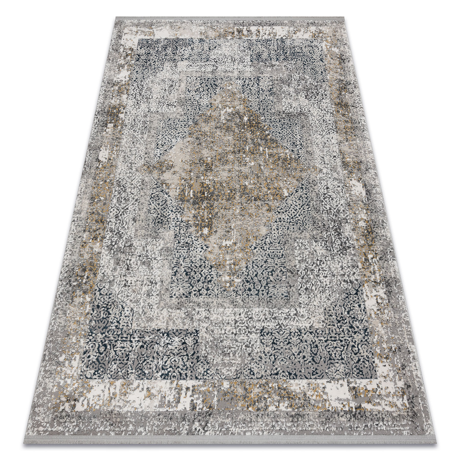Dywan TULS nowoczesny, strukturalny, frędzle 51323 Vintage, 80x150 cm
