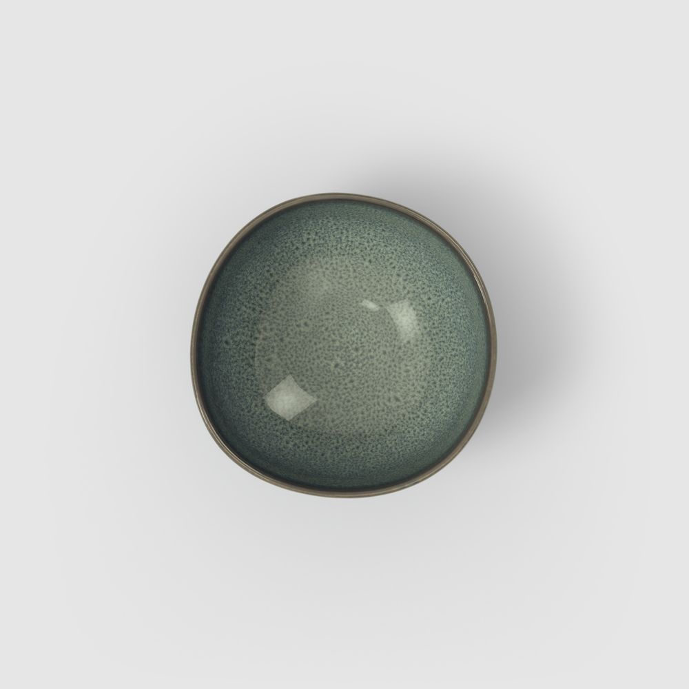 Lave Cereal bowl - Grey, 9.5 oz, stoneware