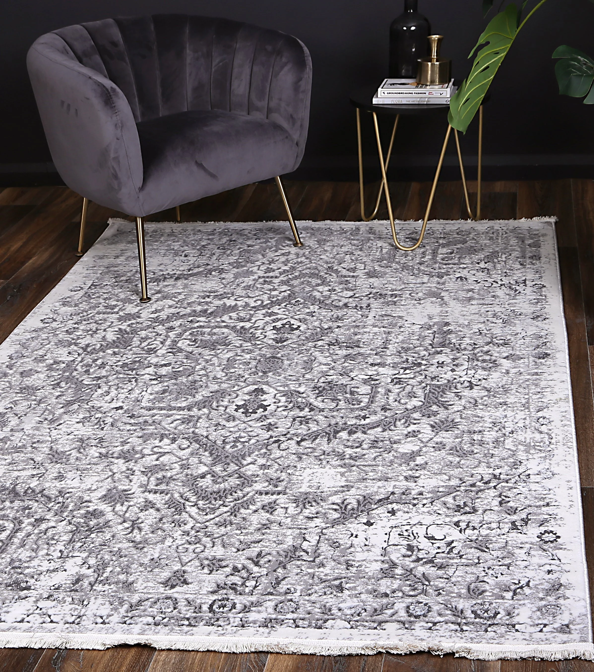Cordelia Ogee Beige & Multi Rug