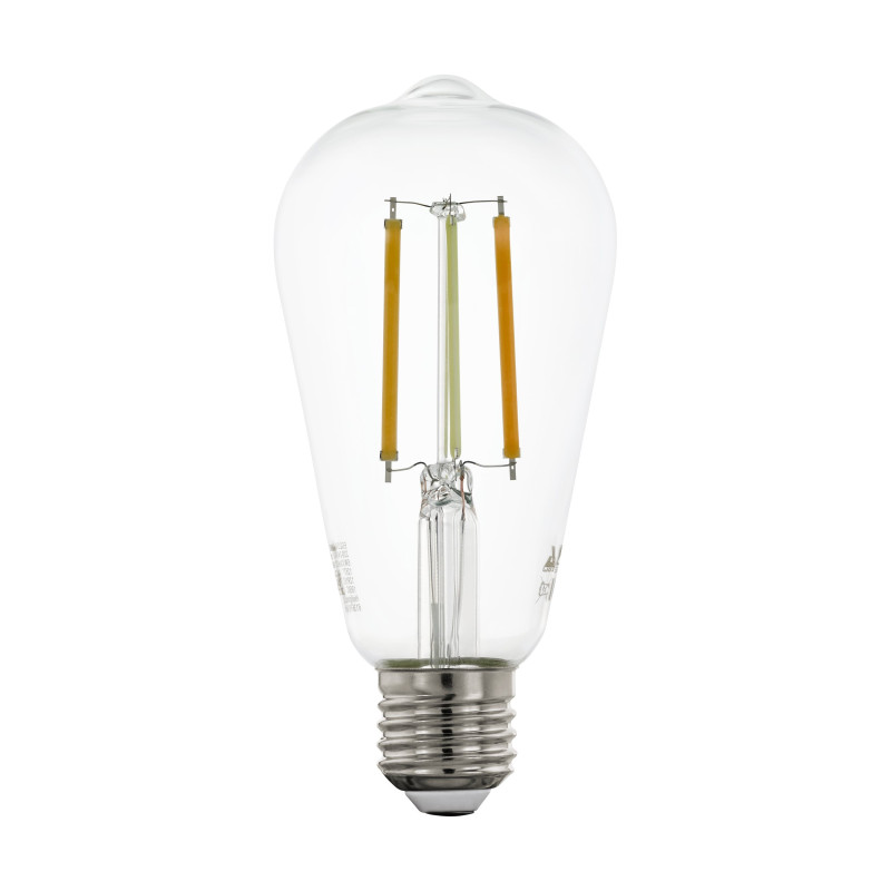 Ampoule LED ST64 Connect Z transparente dimmable E27 6 W EGLO