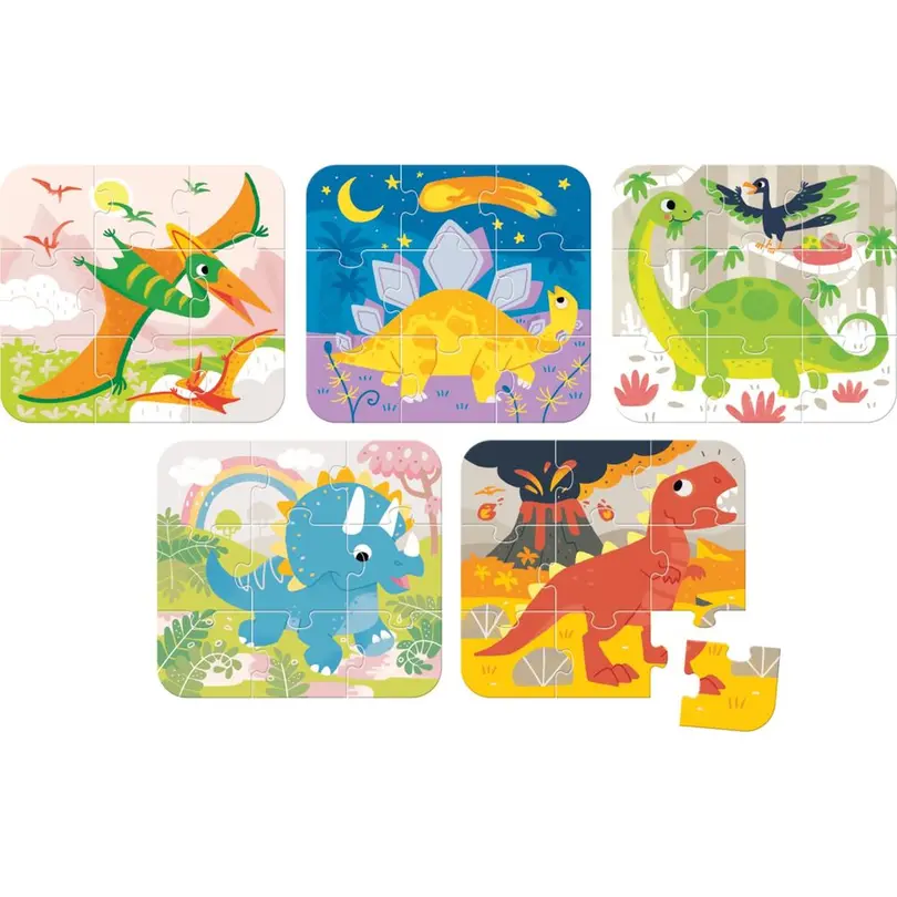 Puzzle 5er-Set On-the-Go