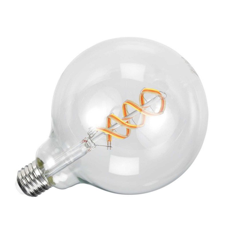 Ampoule à filament LED E27 connectée 300 lm Ø 12,4 cm 4,5 W