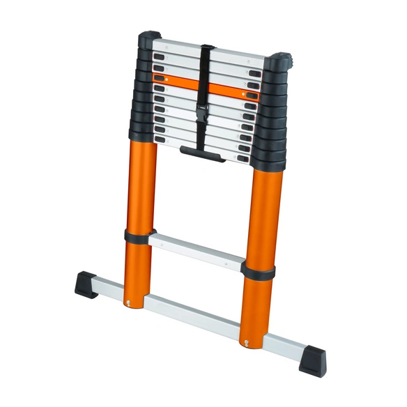 Teleskopleiter »Giraffe AIR«, 11 Stufen, silber