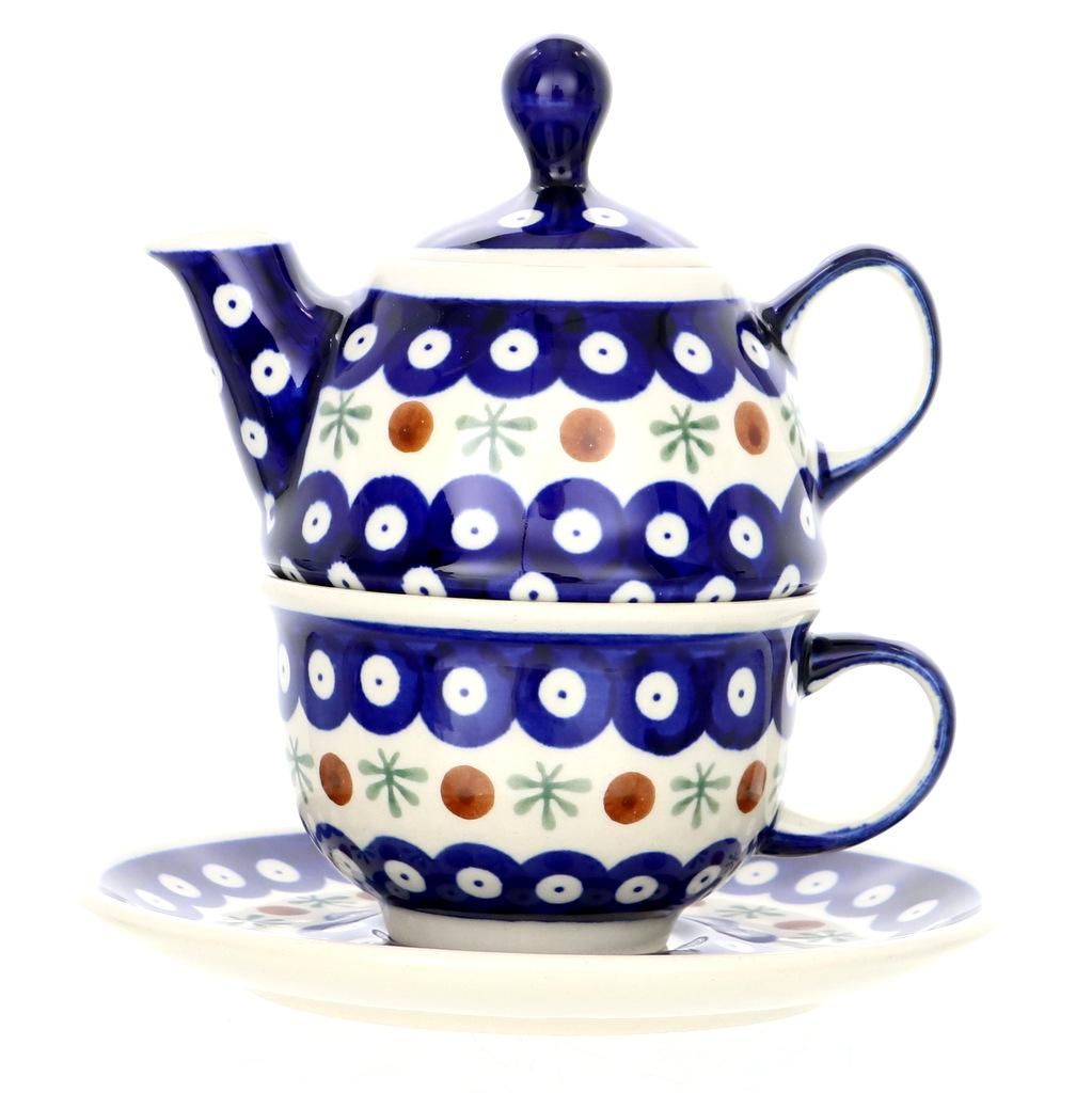 Tea for One - zestaw czajniczek i filiżanka (V0,3L)