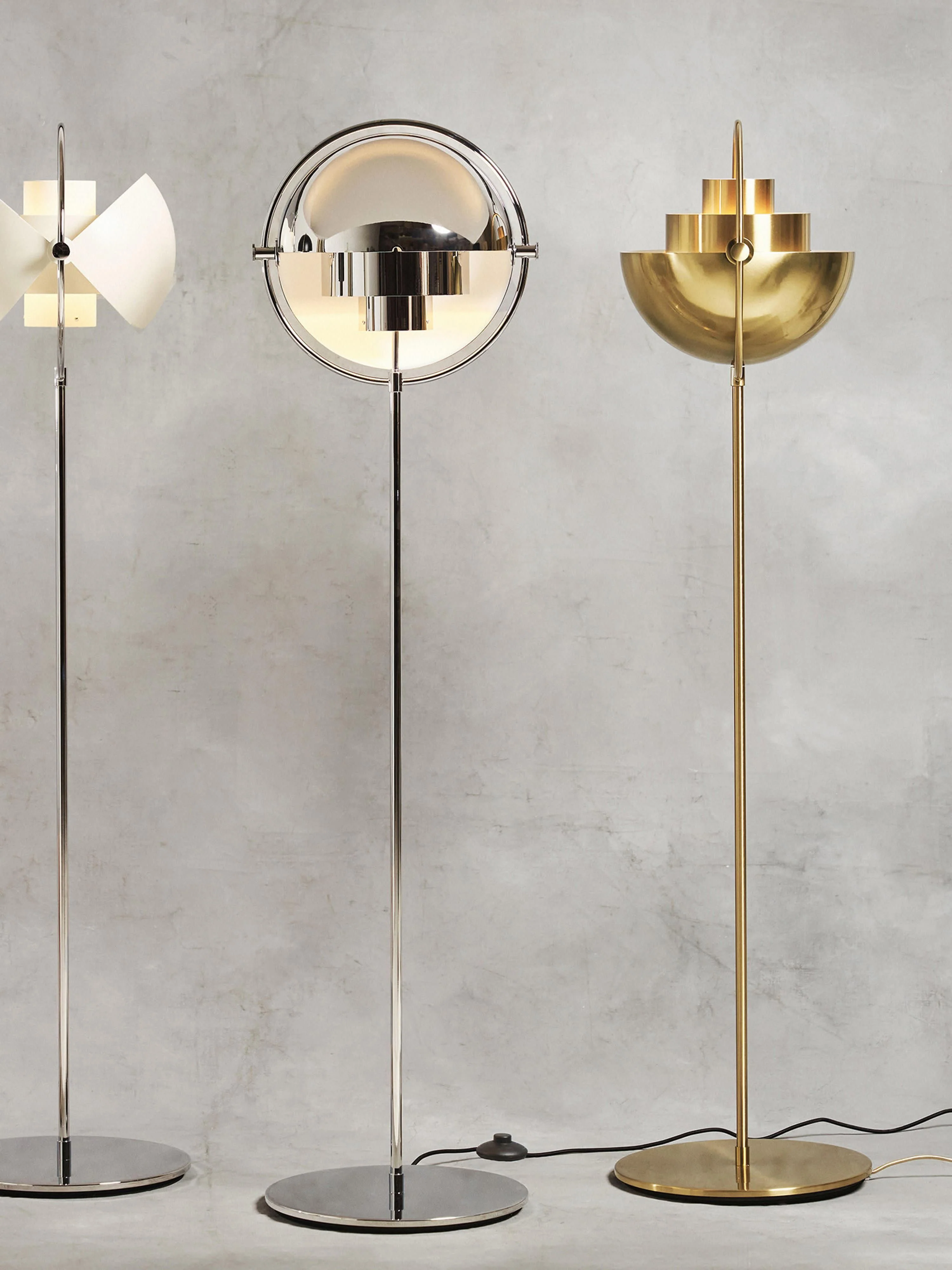 Verstellbare Stehlampe Multi-Lite