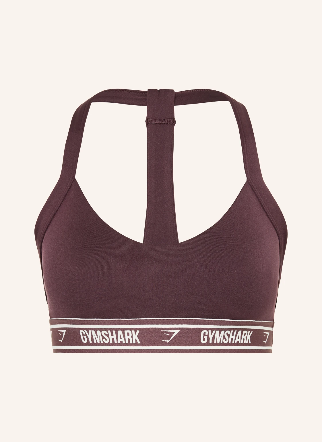 GYMSHARK Sport-BH LIGHT SUPPORT HALTER NECK LOGO