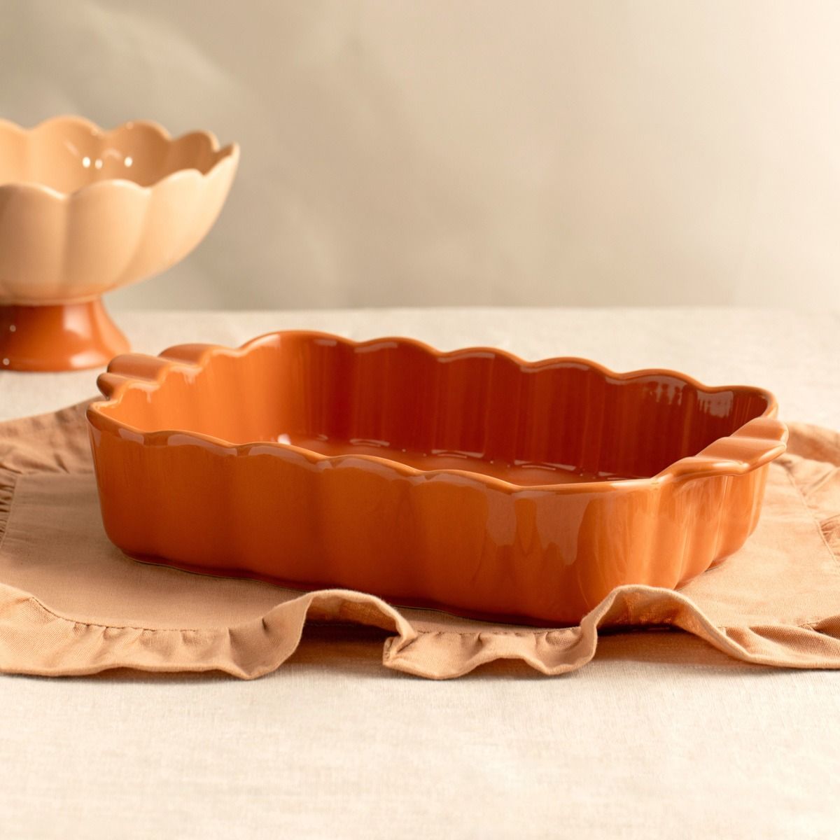 Naczynie do zapiekania BRISA prostokątne 34x20,5 cm