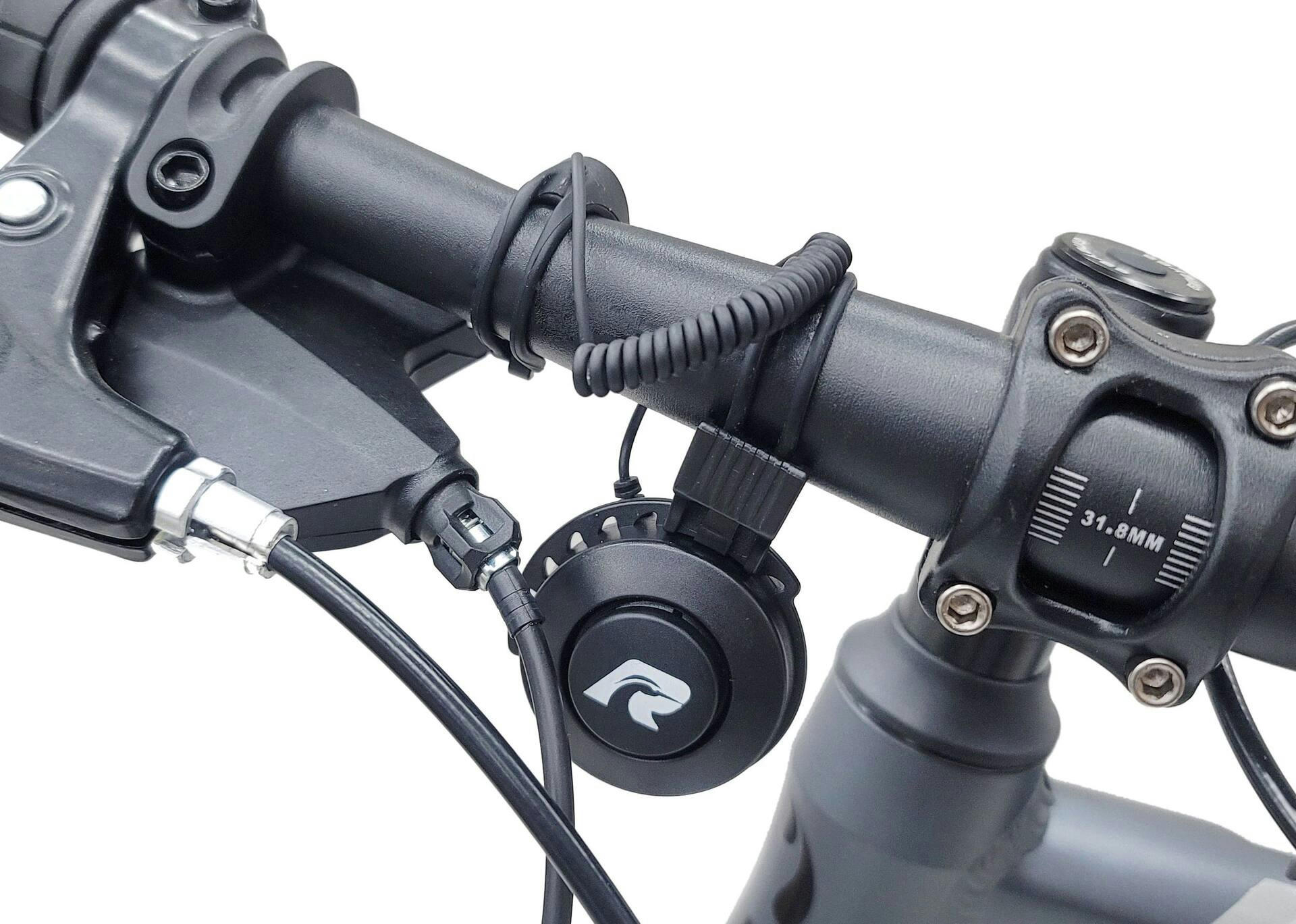 Raleigh Electric Waterproof Bike Bell, Black