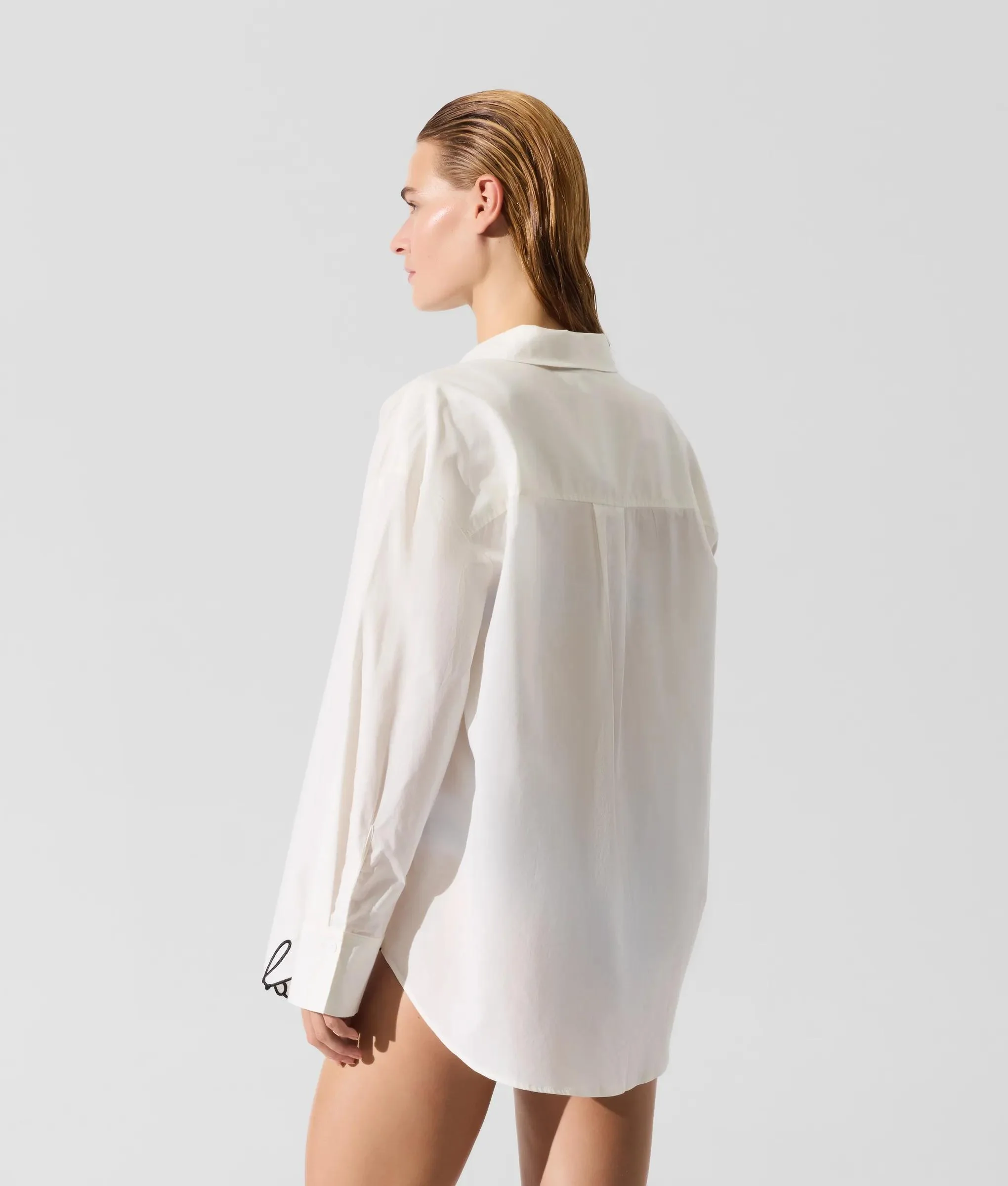 Chemise de plage Signature oversize
