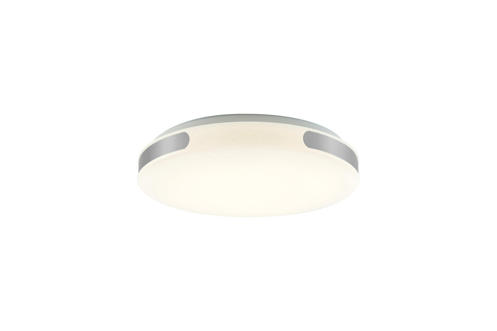 Plafon DANUTA2okrągły chromowany biały LED 1x24W 39cm 1700lm IP20 Rabalux