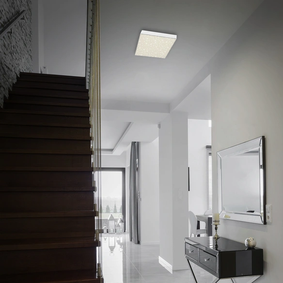 LED-Deckenleuchte »FLAME STAR«, BxL: 21,2 x 21,2 cm, 16 W, 4000 K