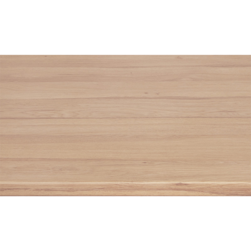 Plan de travail en bois aggloméré chêne européen 182 x 60 x 2,8 cm CANDO