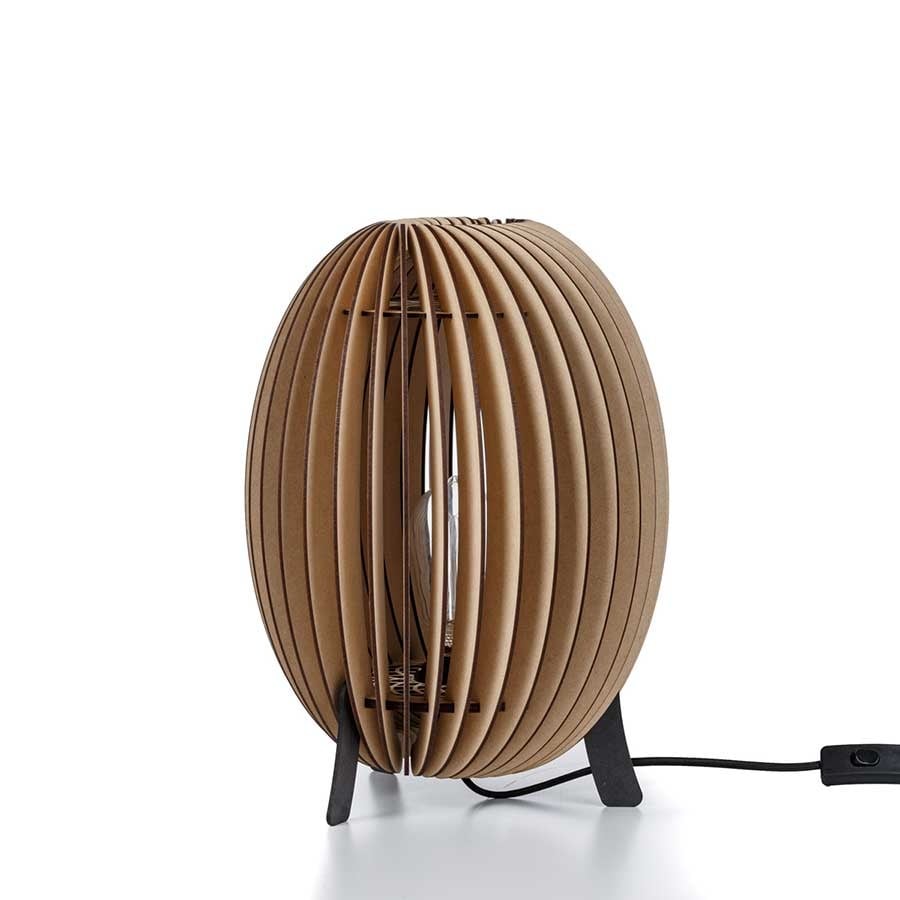 Blij Design tafellamp Swan - 1 lichts - 21 x 27  cm - beige